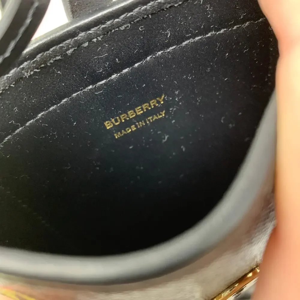 Burberry Rose Print E-Canvas Anne Phone Case Crossbody W/Card Slots 2021 SS